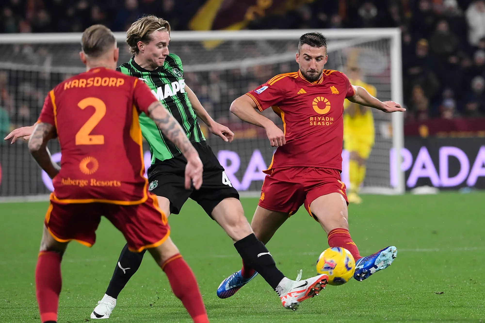 cristante e thorstvedt sassuolo roma