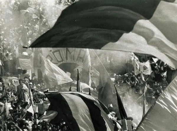 curva in bianco e nero