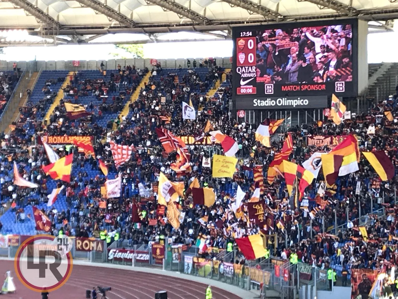 curva roma cagliari