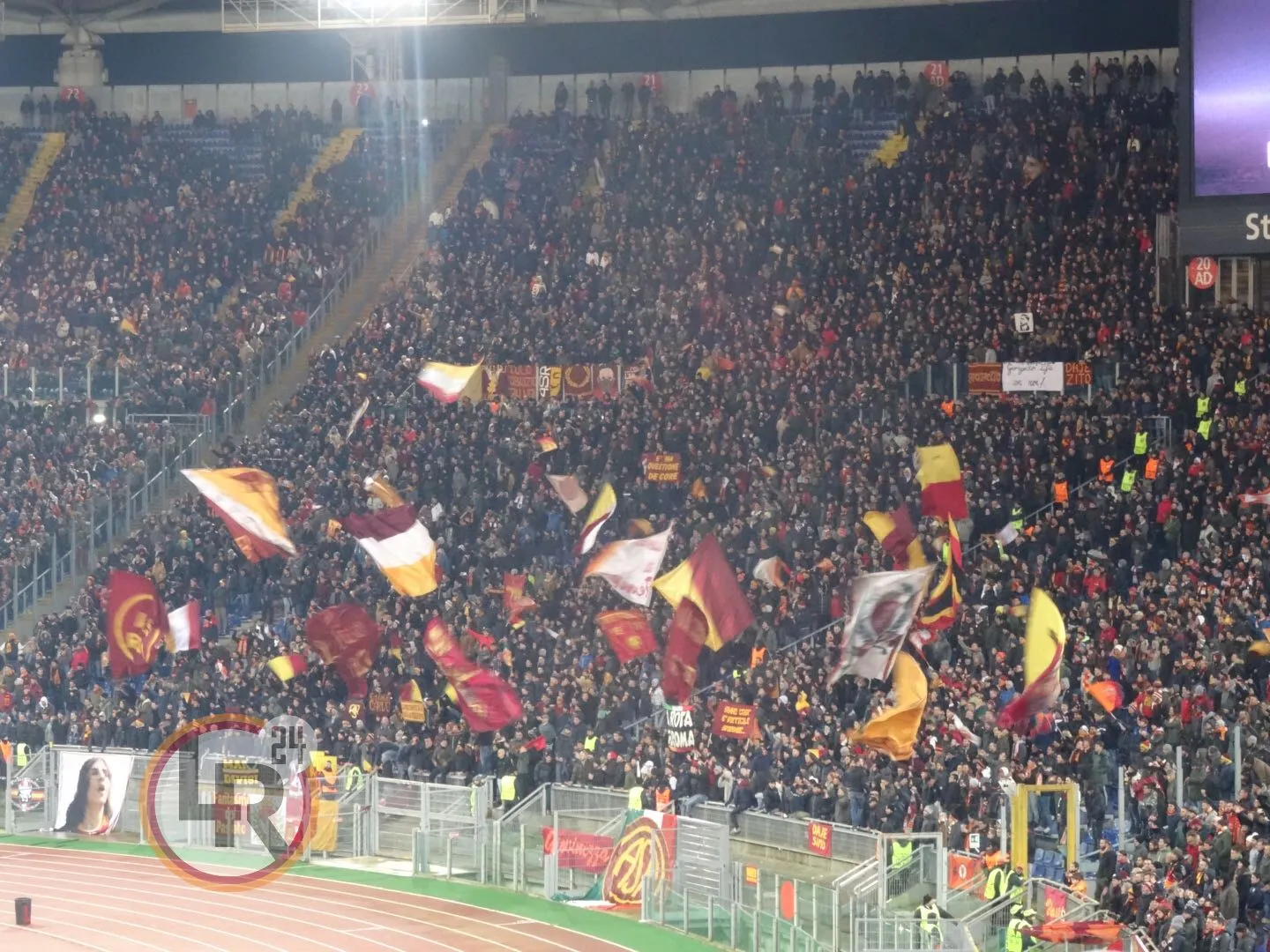 curva sud roma qarabag