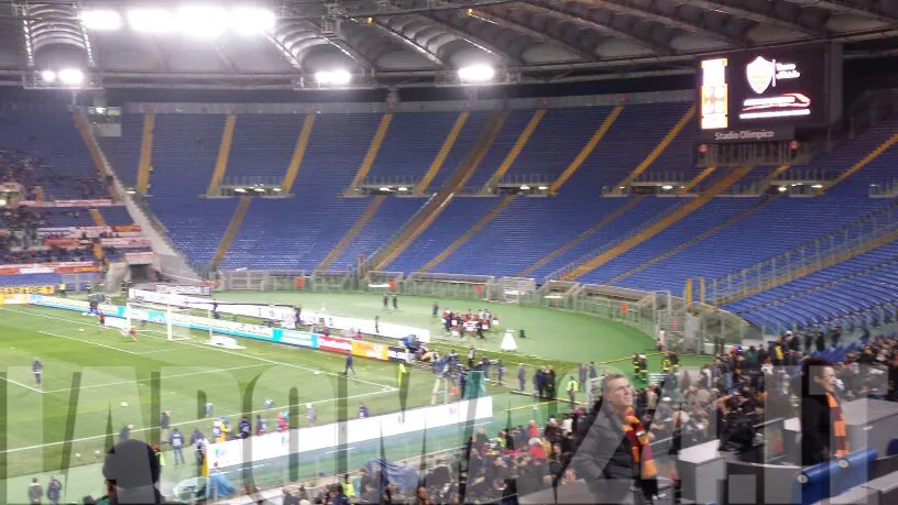 curva sud vuota