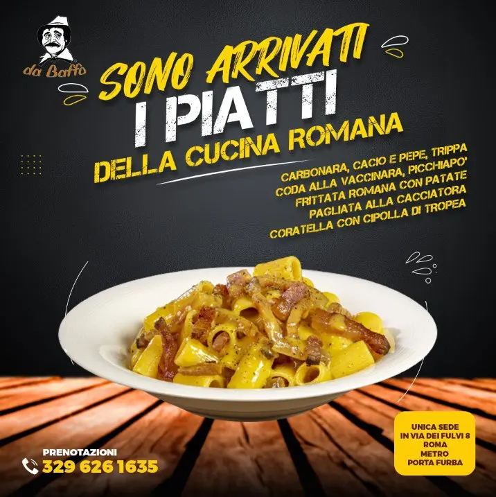 da baffo cucina romana