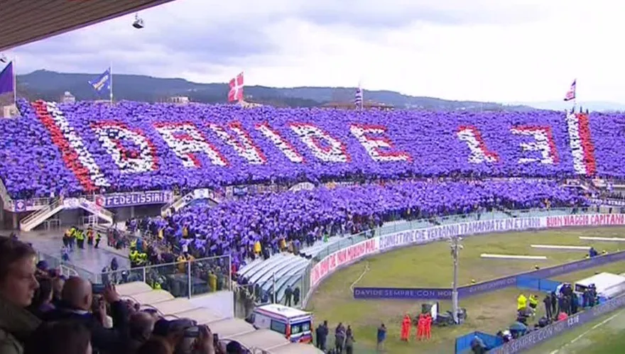 davide 13 coreografia fiorentina