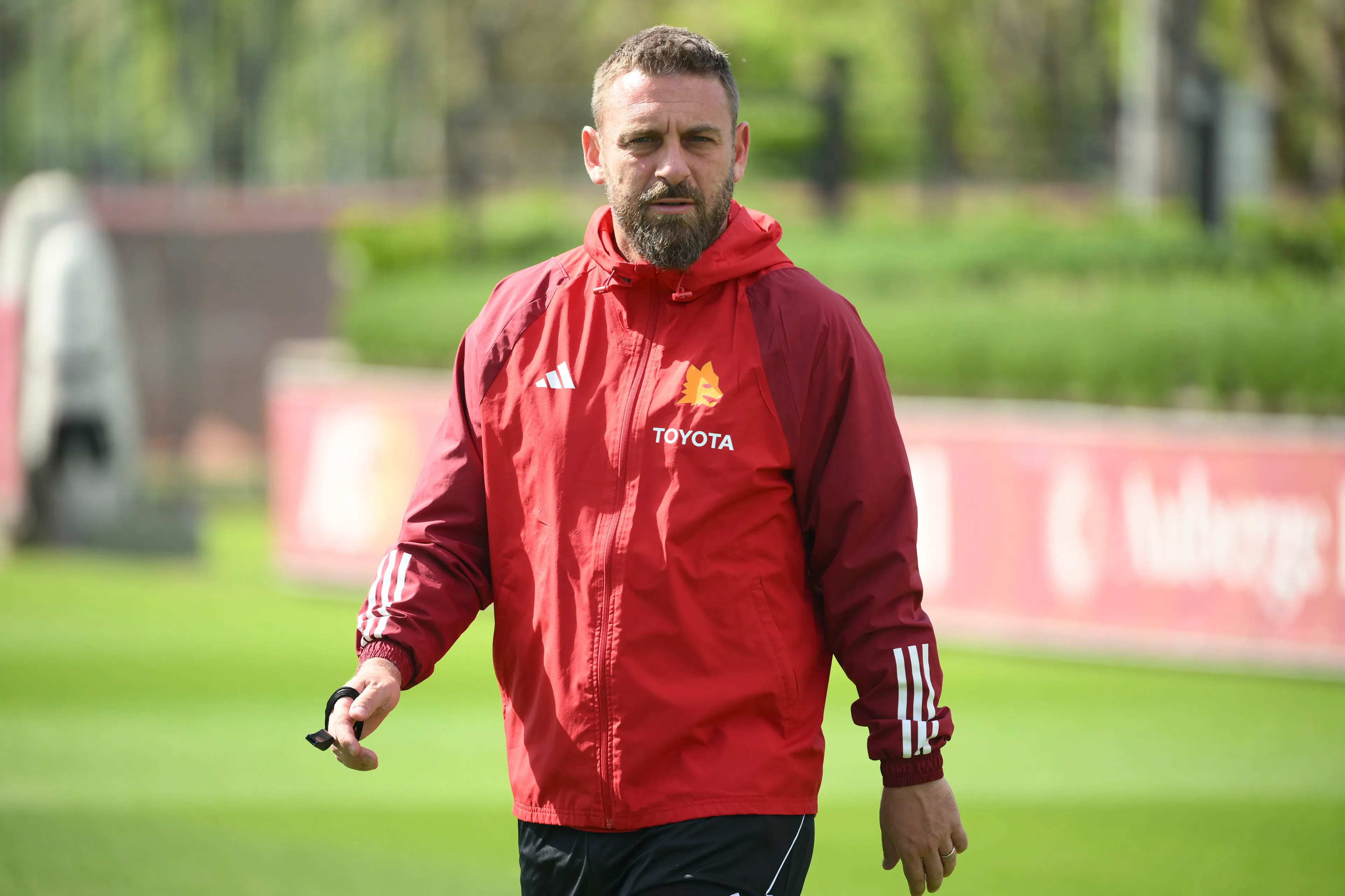 de rossi allenamento trigoria