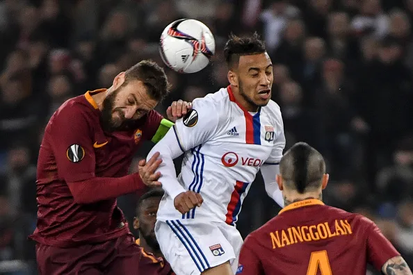 de rossi azione roma lione