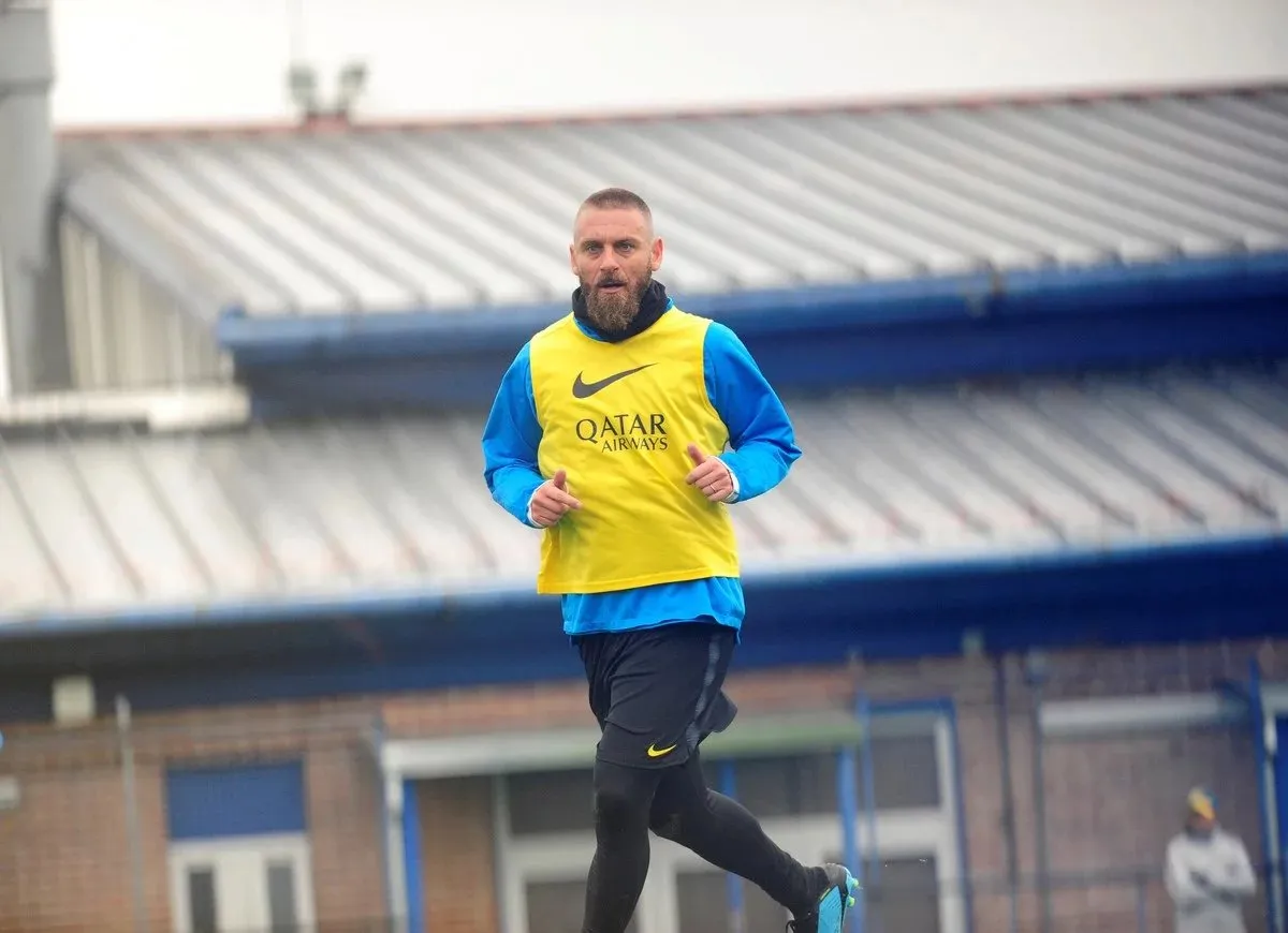 de rossi boca allenamento 3