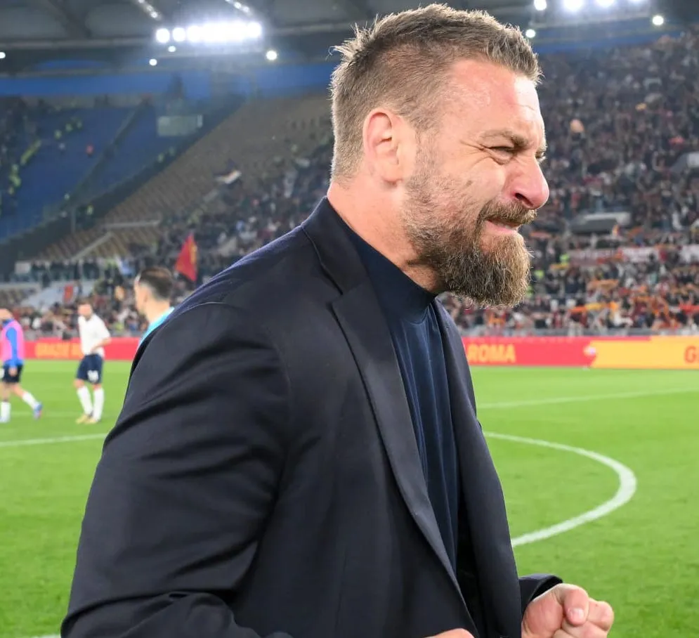 de rossi derby esultanza