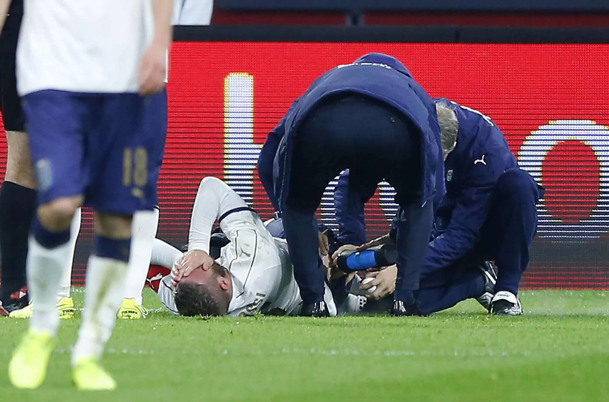 de rossi infortunio nazionale
