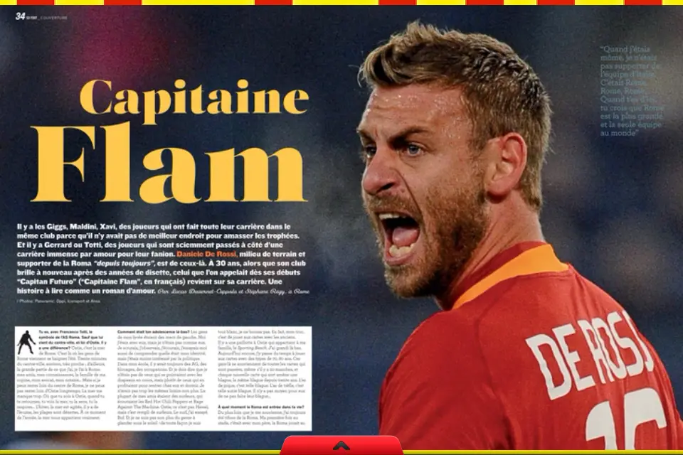 de rossi intervista so foot