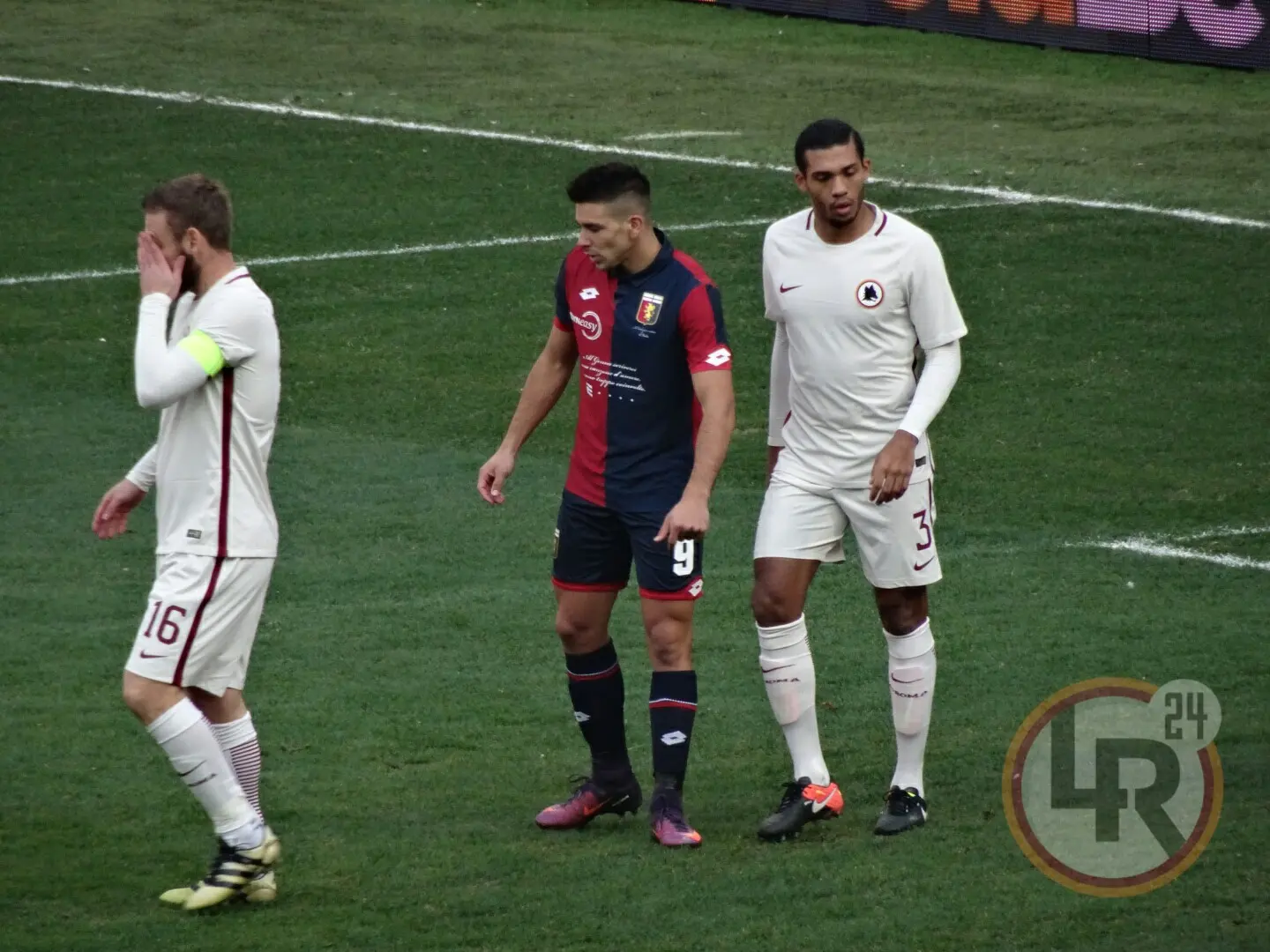 de rossi juan jesus genoa roma