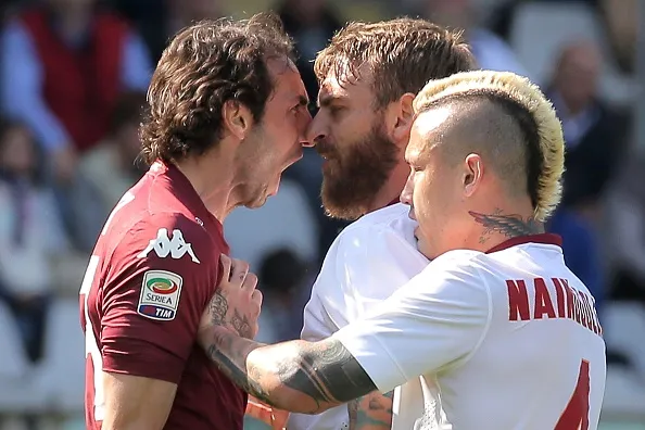 de rossi moretti testa a testa zoom toro roma