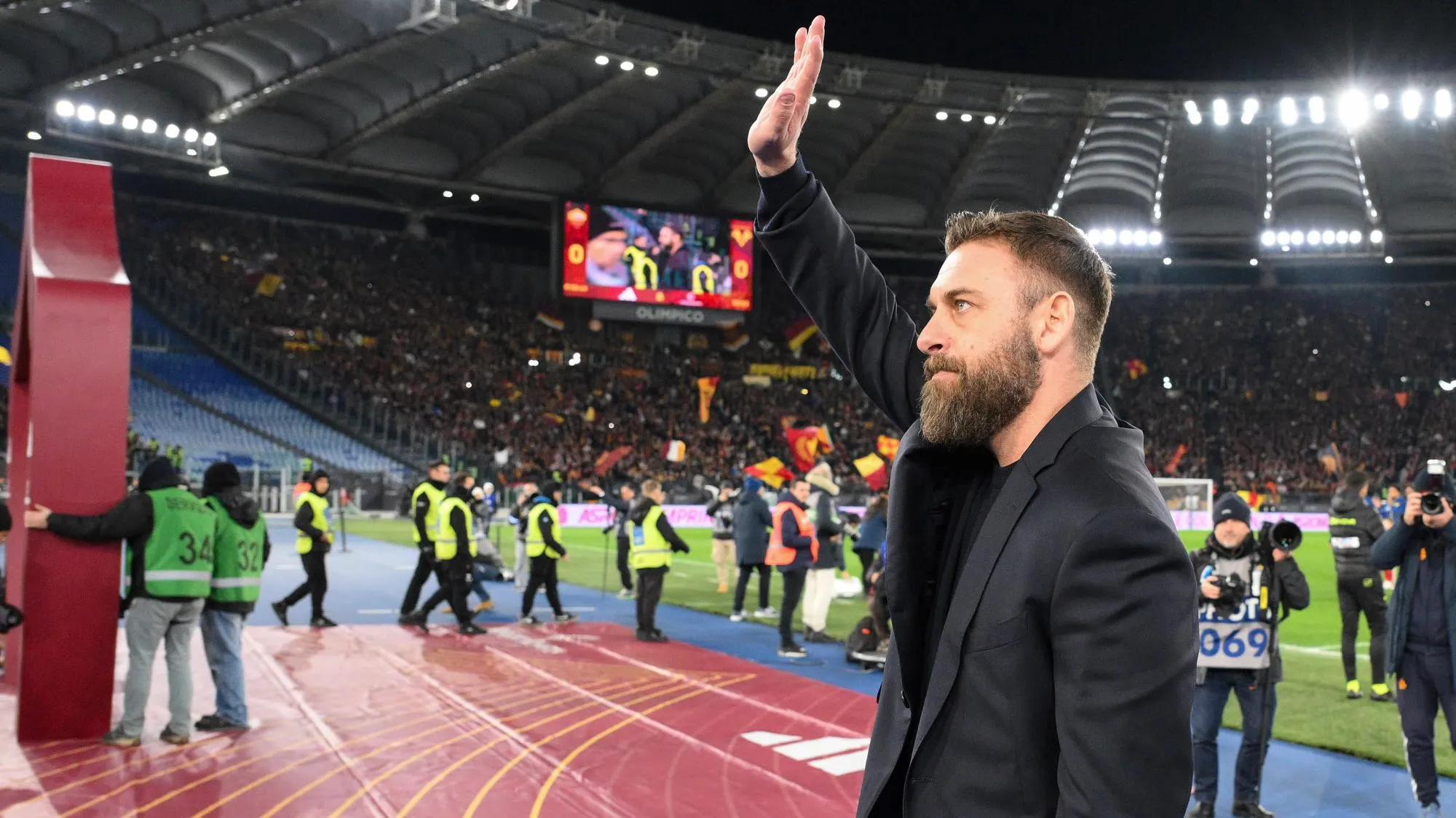 de rossi olimpico roma verona