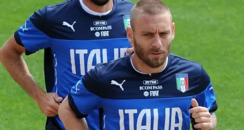 de rossi pp allenamento nazionale 2014