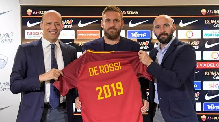 de rossi rinnovo contratto baldissoni monchi