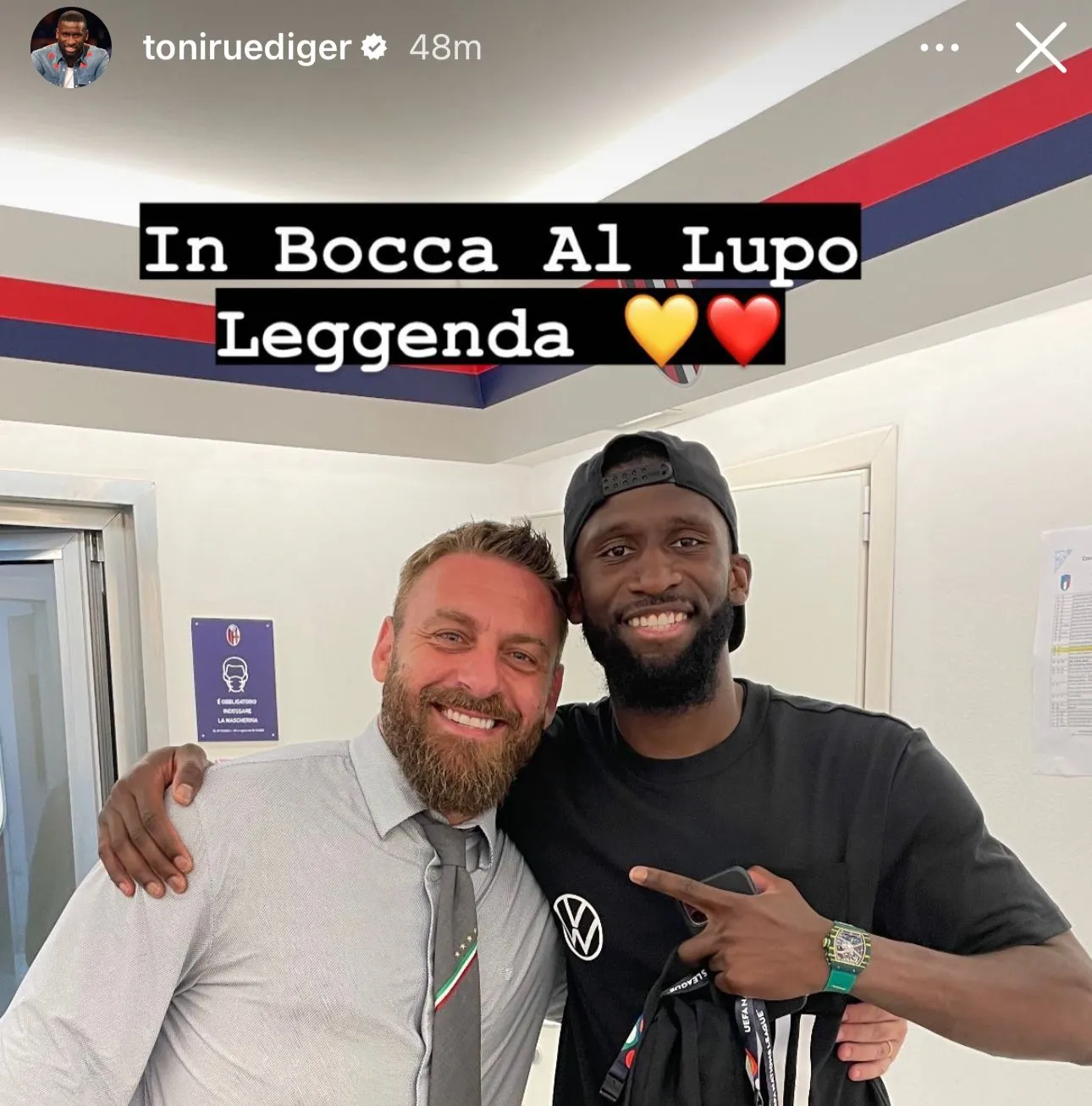 de rossi rudiger