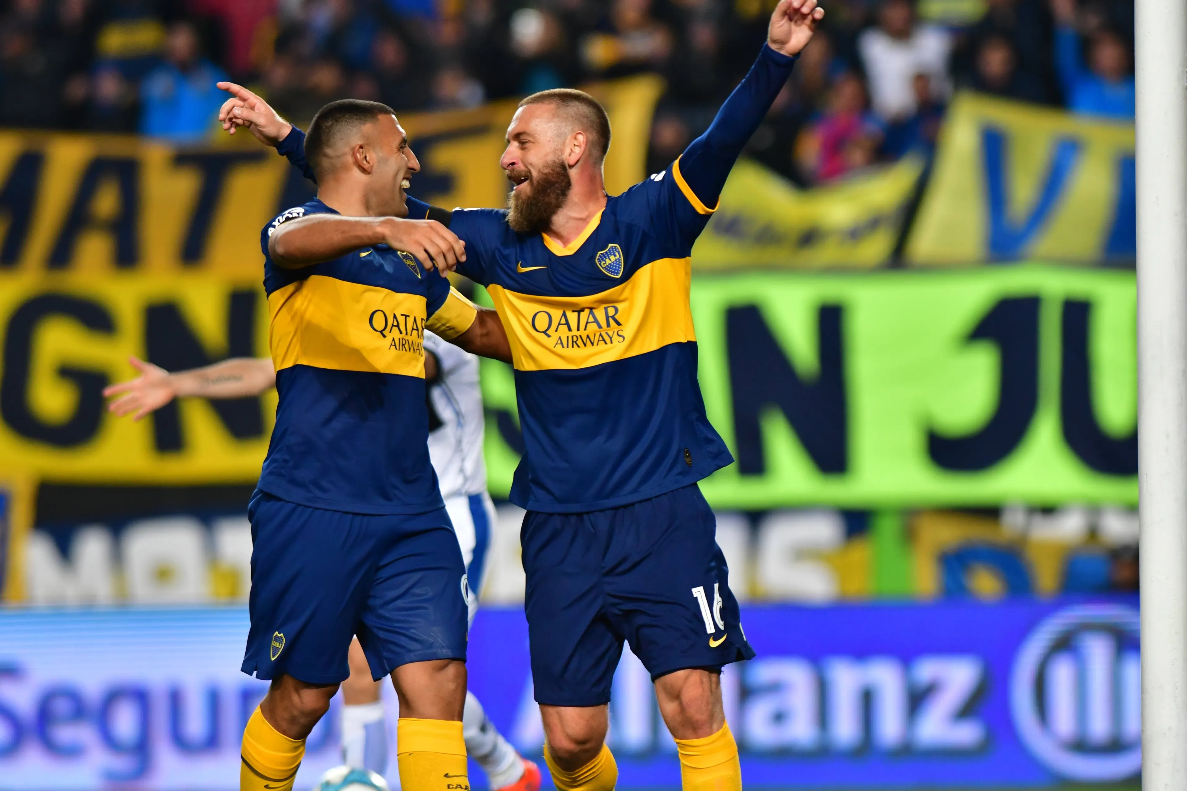de rossi tevez debutto boca
