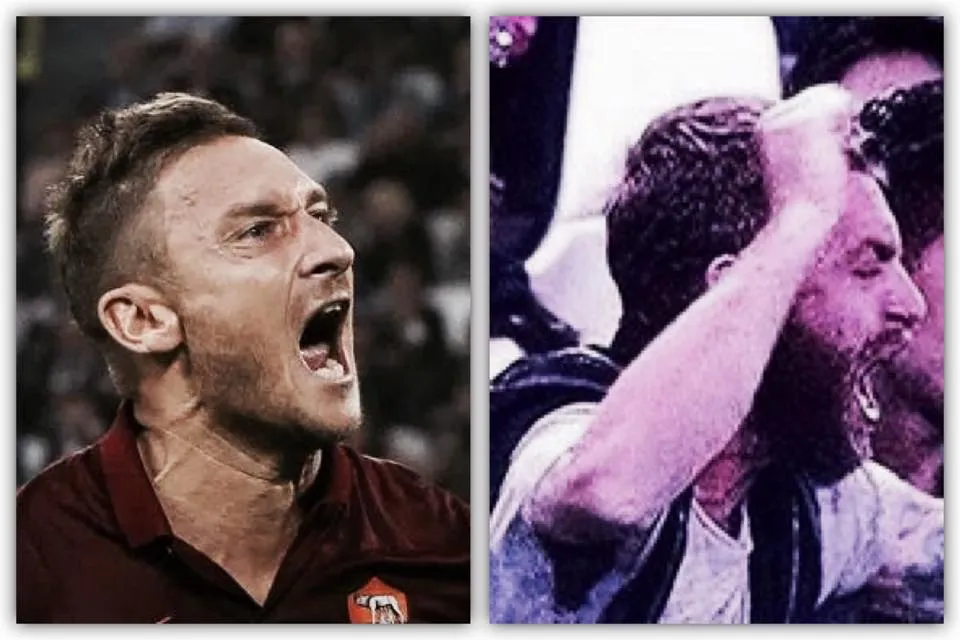 de rossi totti