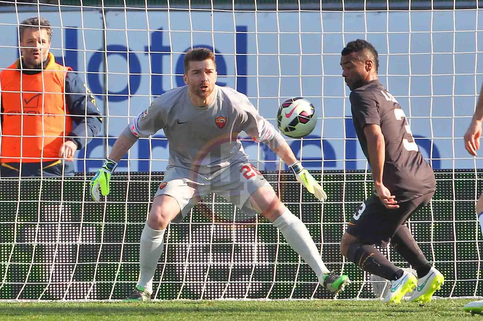 de sanctis cole chievo roma 080315 mancini