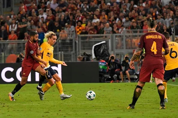 defrel nainggolan griezmann roma atletico