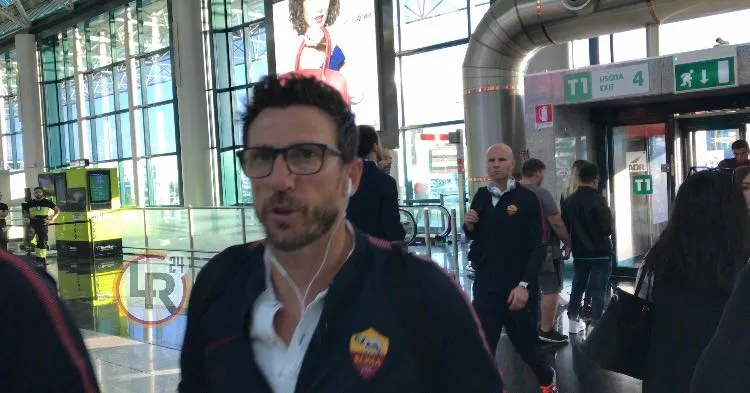 di francesco fiumicino partenza