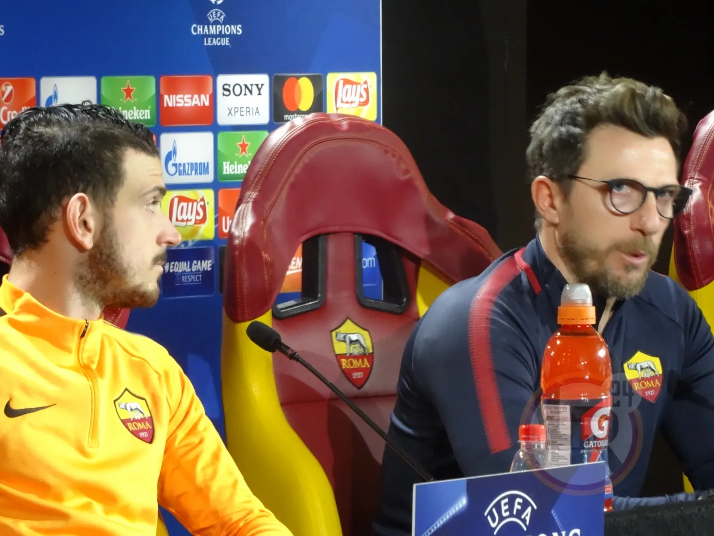 di francesco parla florenzi guarda conf stampa