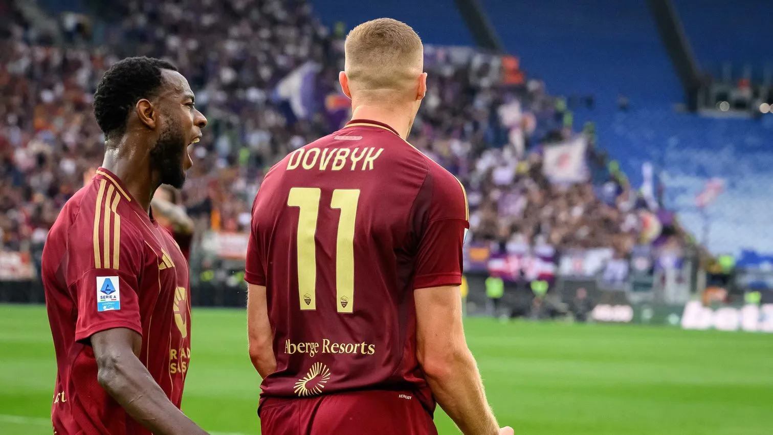 dovbyk ndicka roma fiorentina