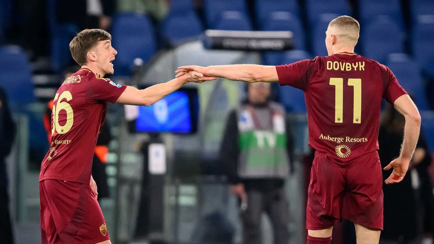 dovbyk saelemaekers roma como