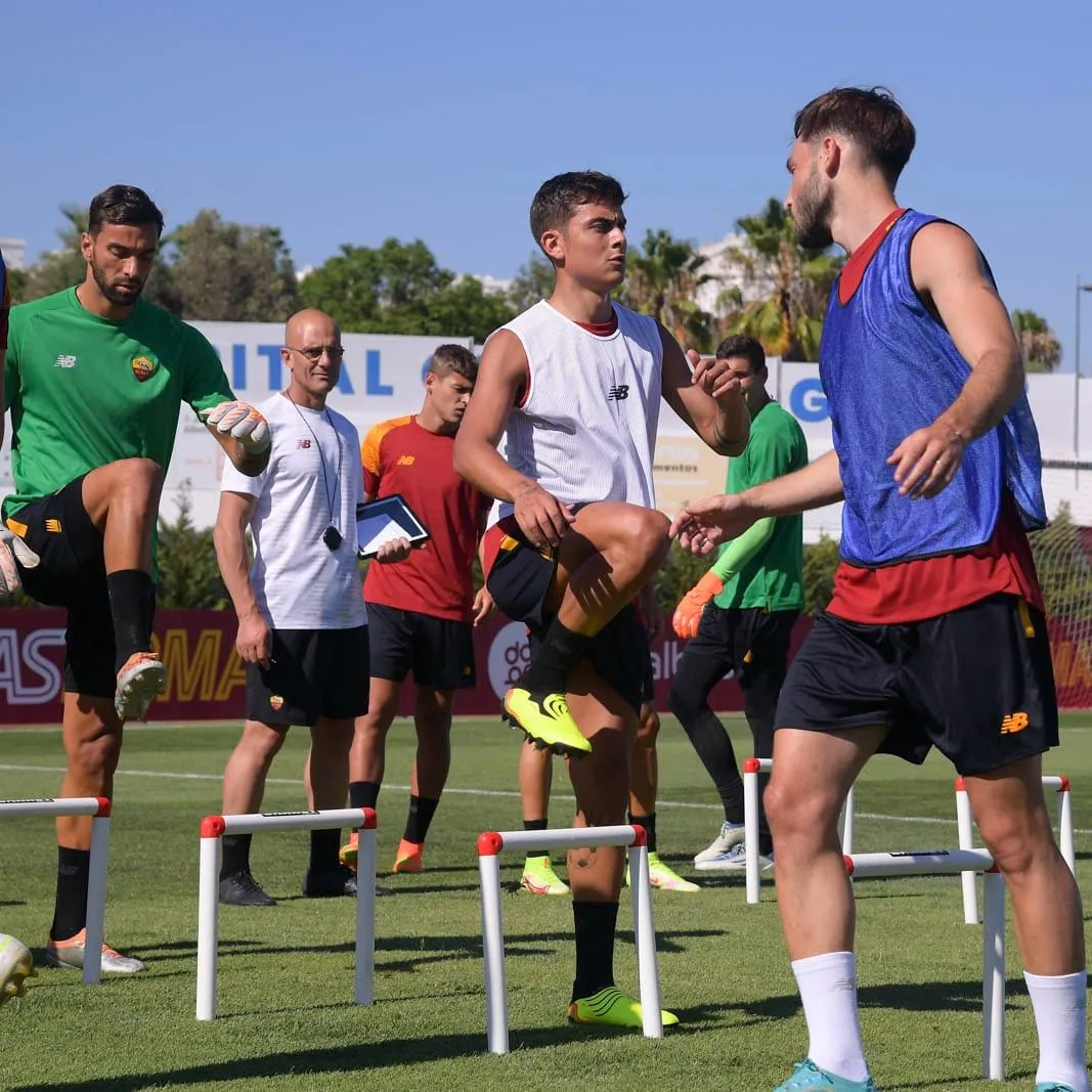 dybala allenamento