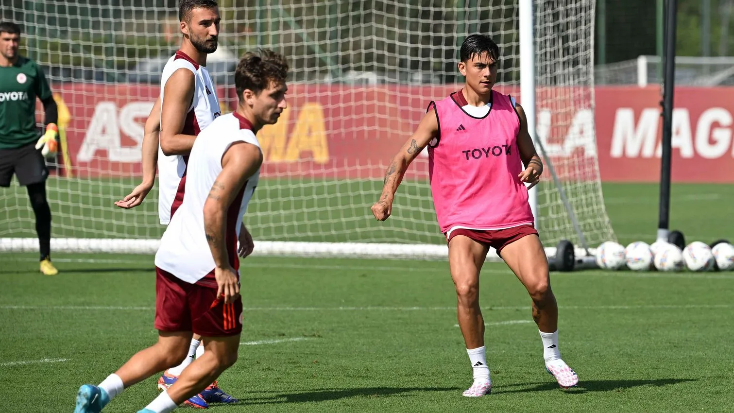 dybala allenamento