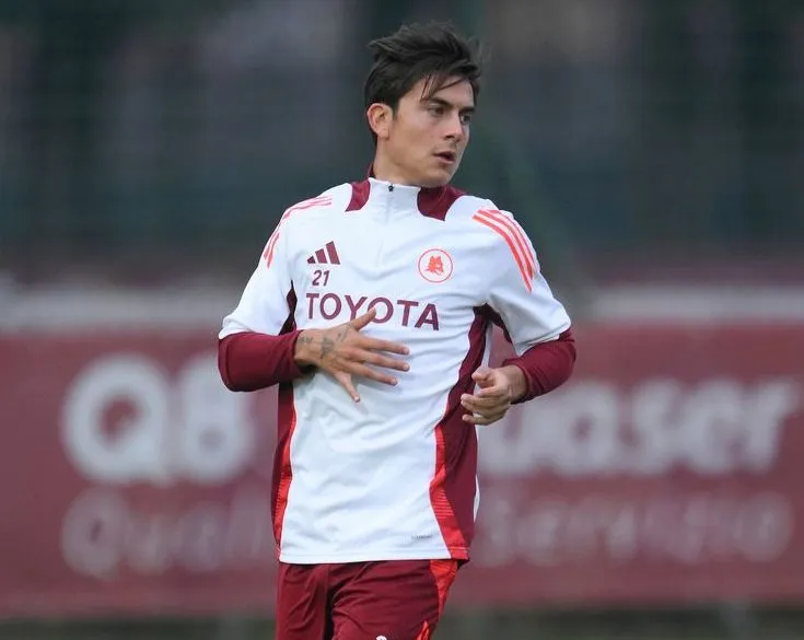 dybala allenamento