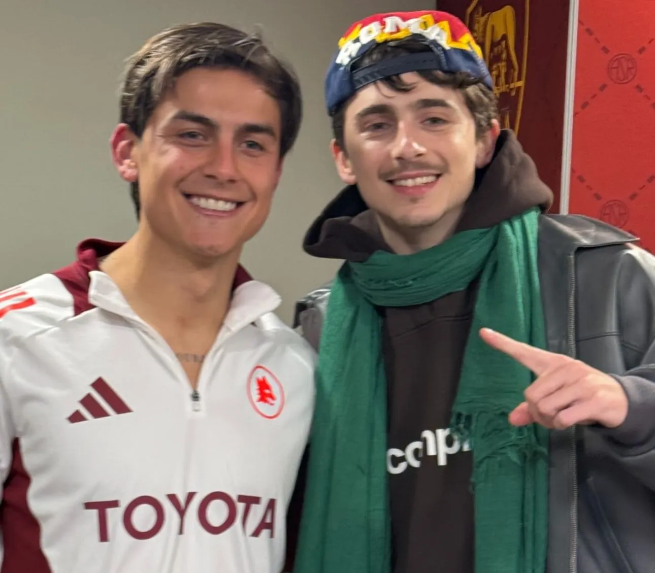 dybala chalamet roma genoa