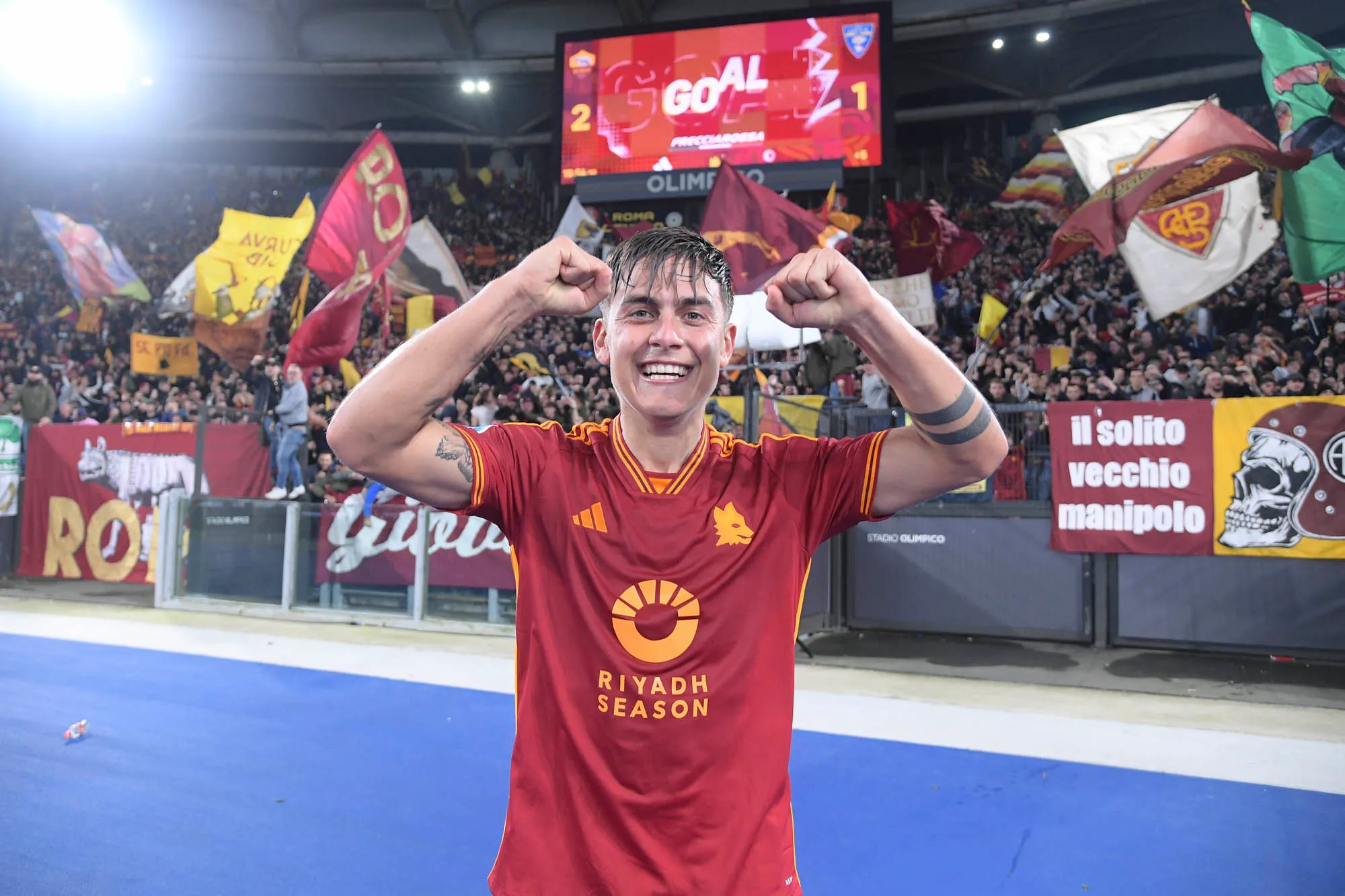 dybala curva roma lecce