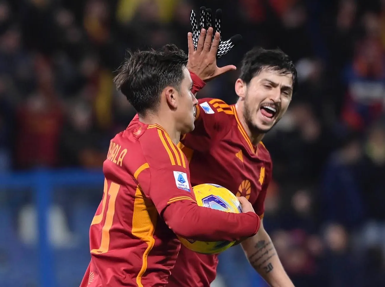 dybala e azmoun sassuolo roma