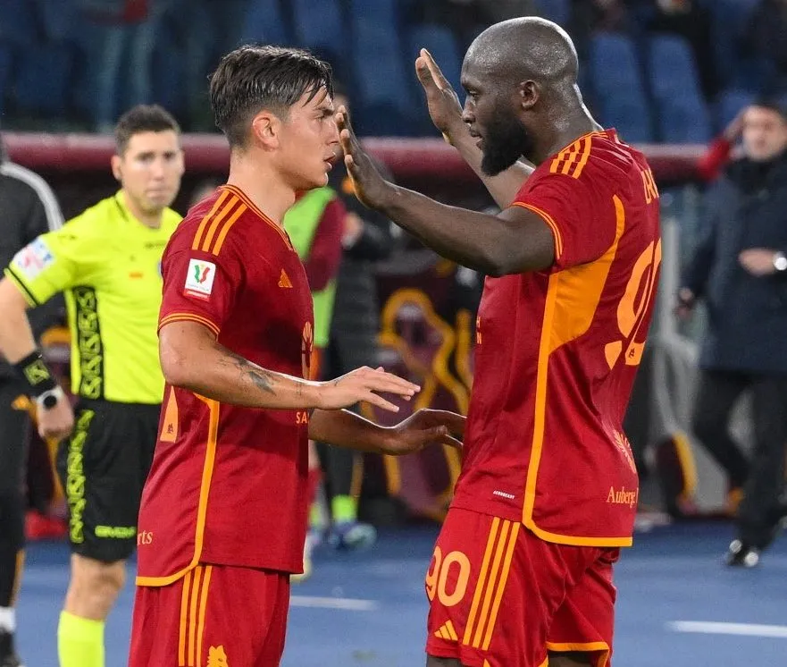 dybala e lukaku roma cremonese 1