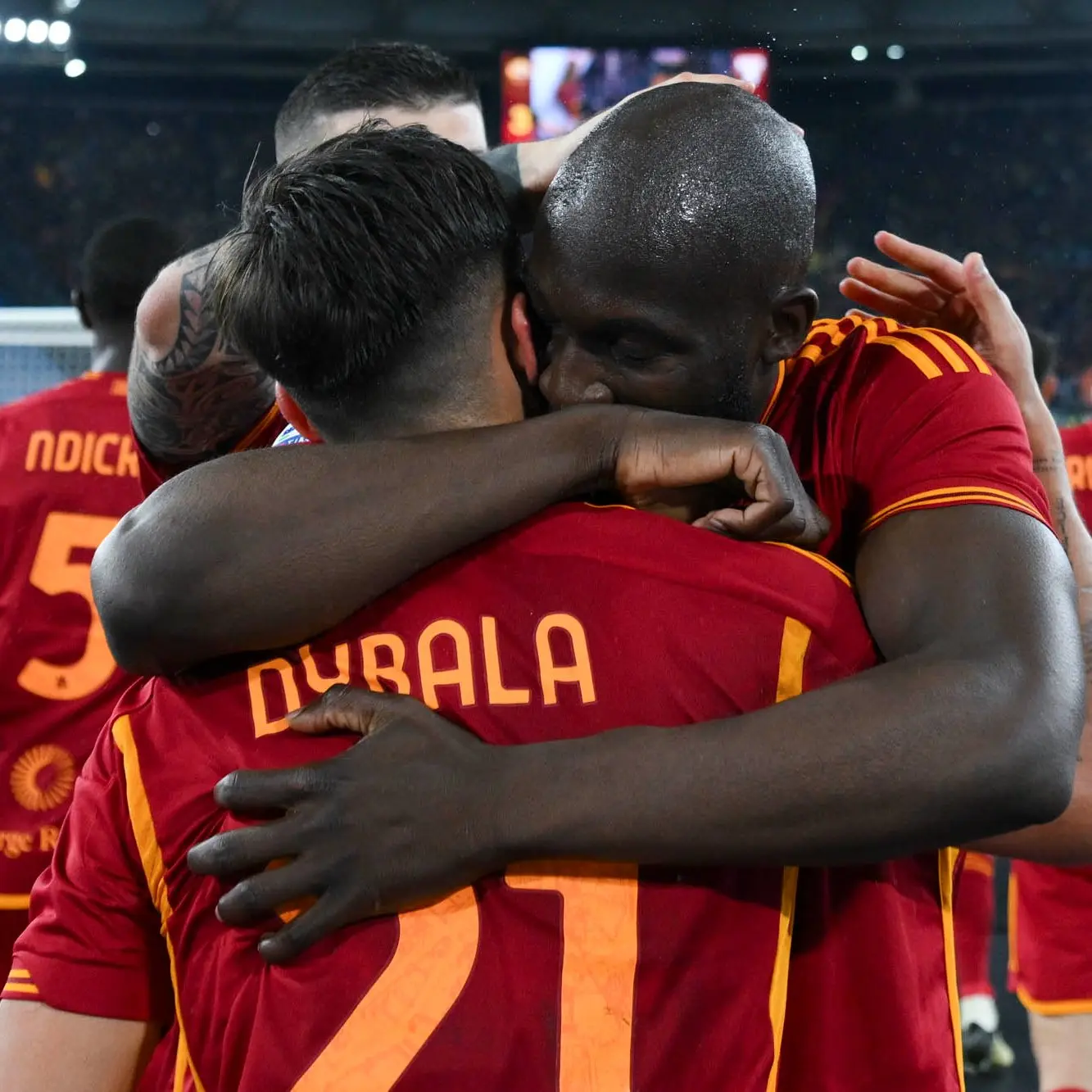 dybala e lukaku roma torino