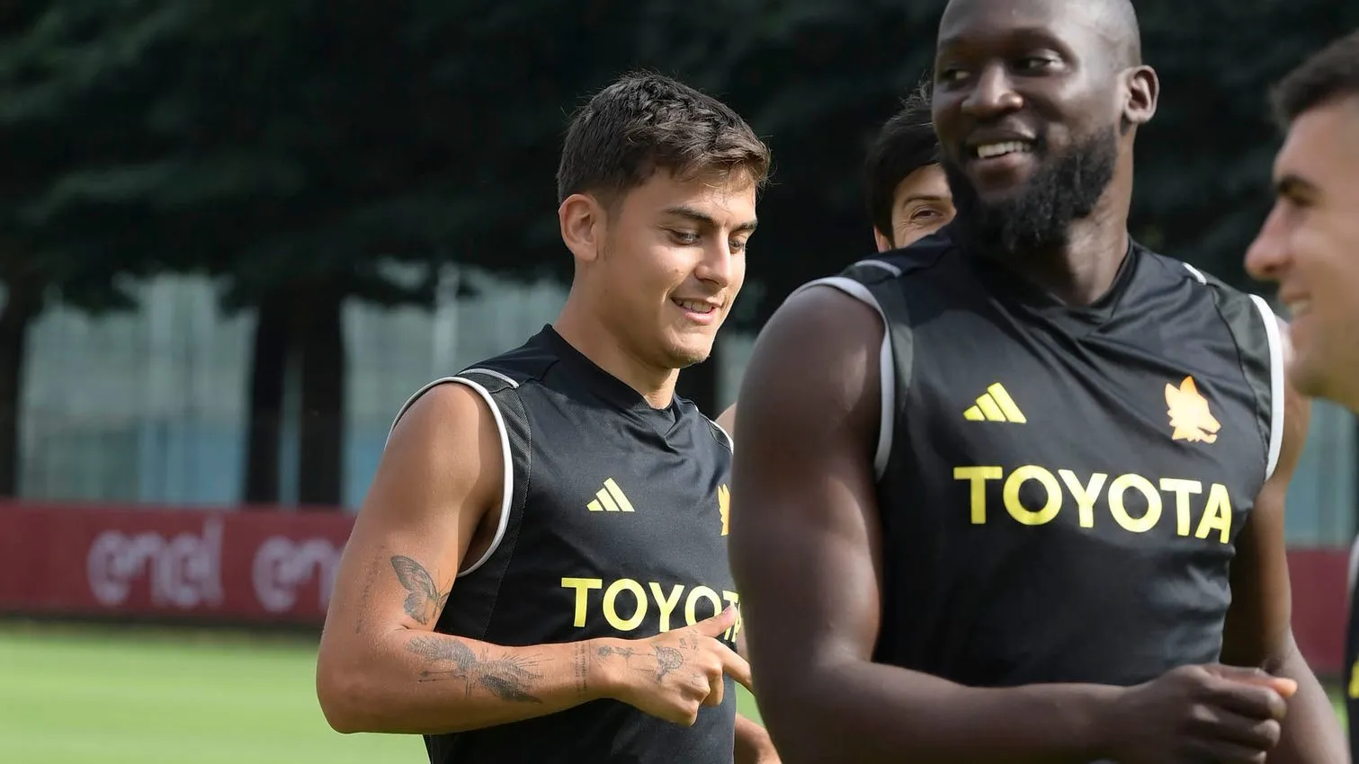 dybala e lukaku trigoria