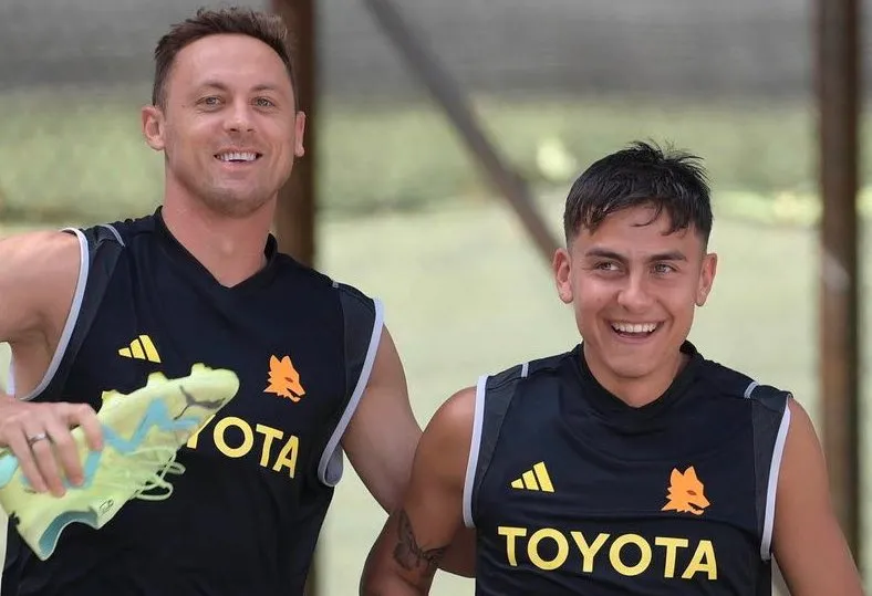 dybala e matic trigoria