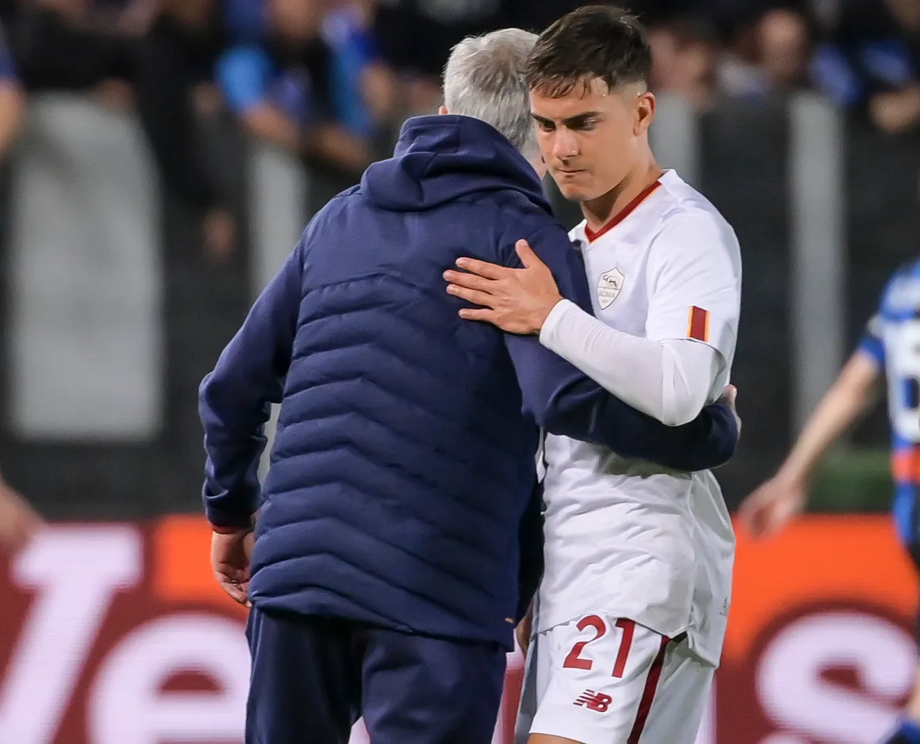 dybala e mourinho atalanta roma