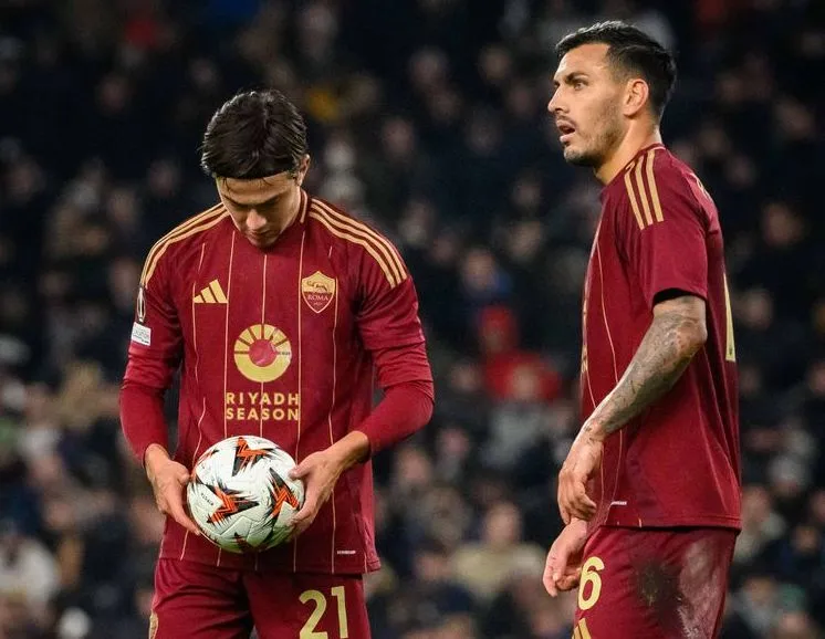 dybala e paredes tottenham roma