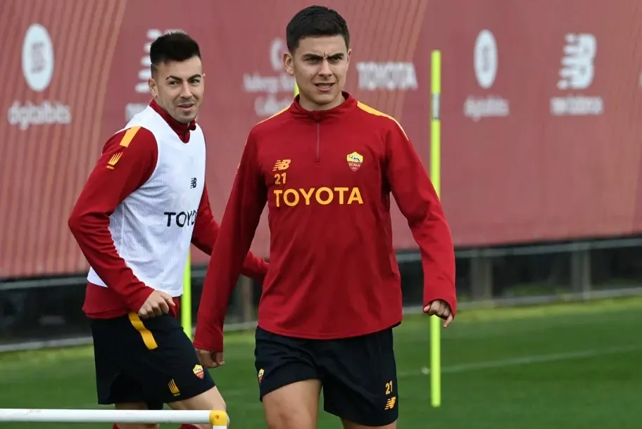 dybala el shaarawy allenamento