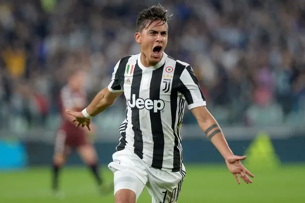 dybala esulta 2017