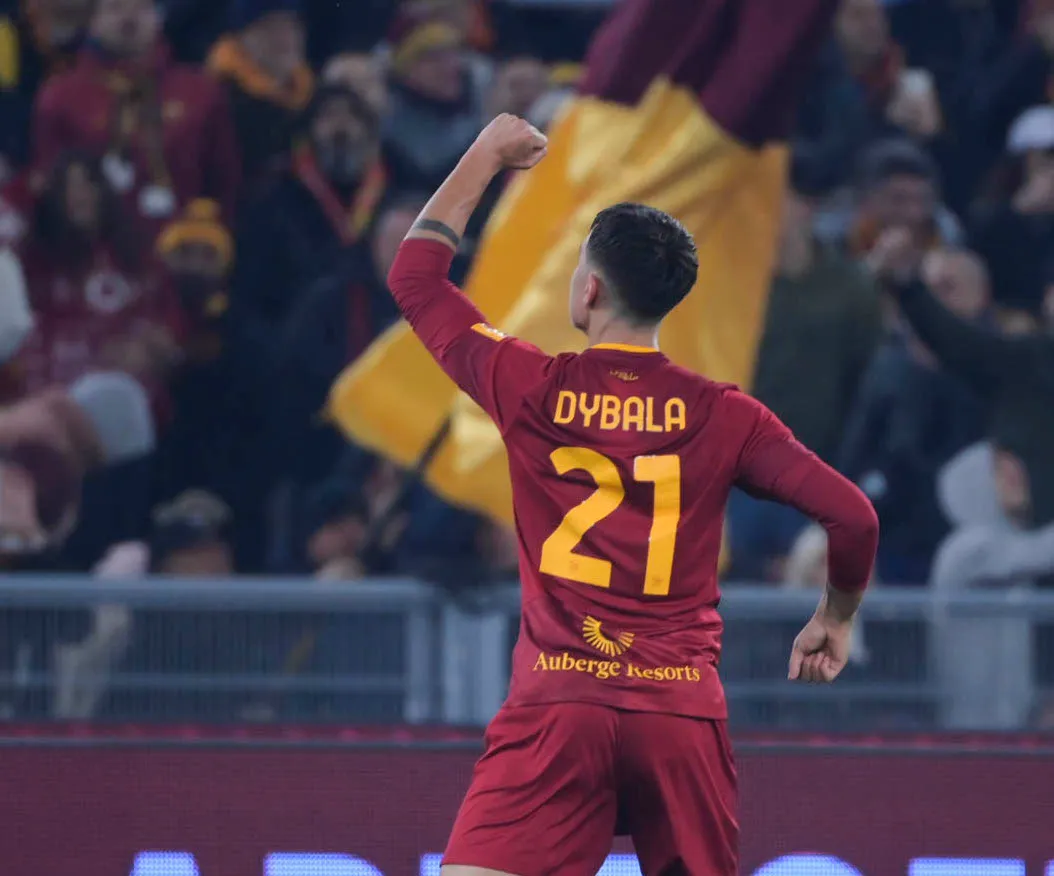 dybala esultanza roma fiorentina
