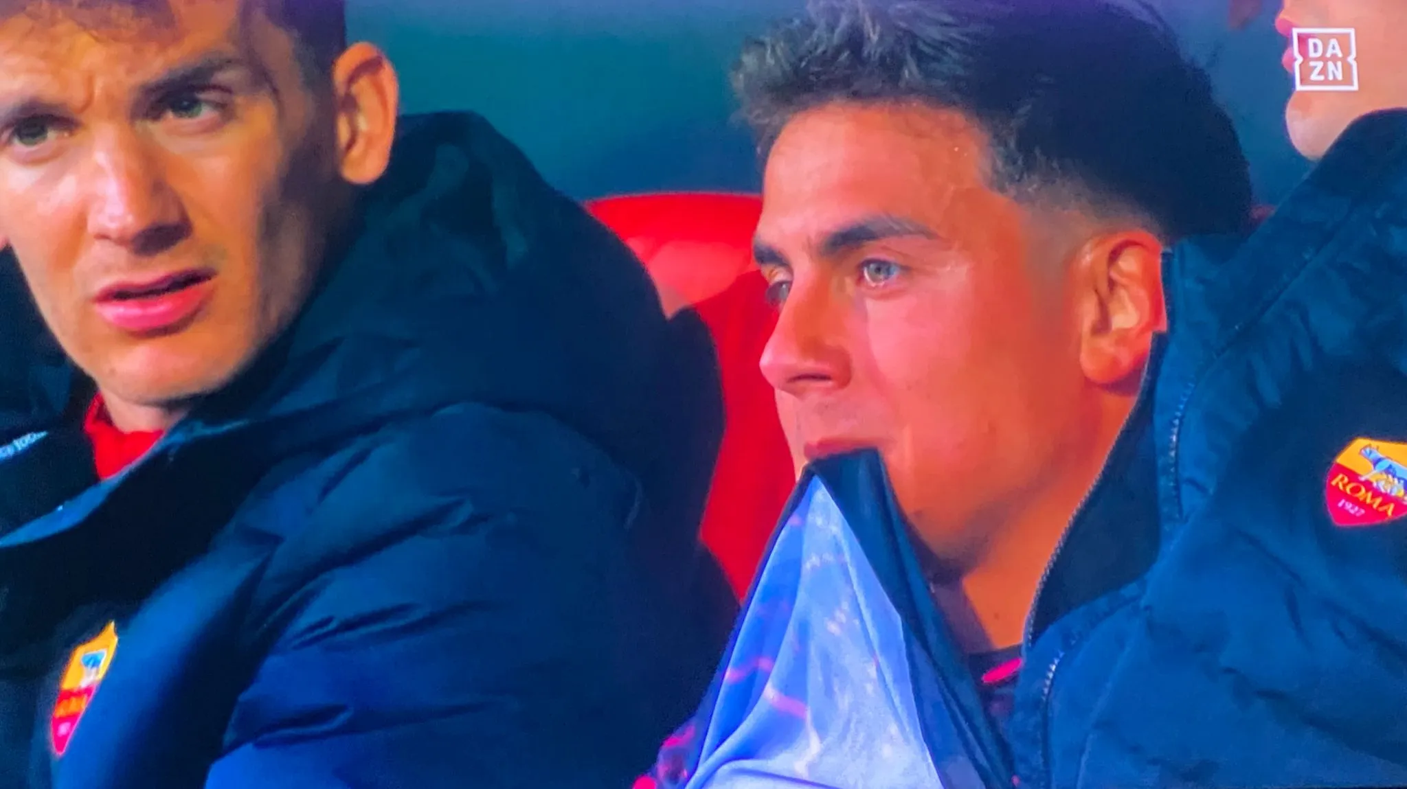 dybala feyenoord roma panchina