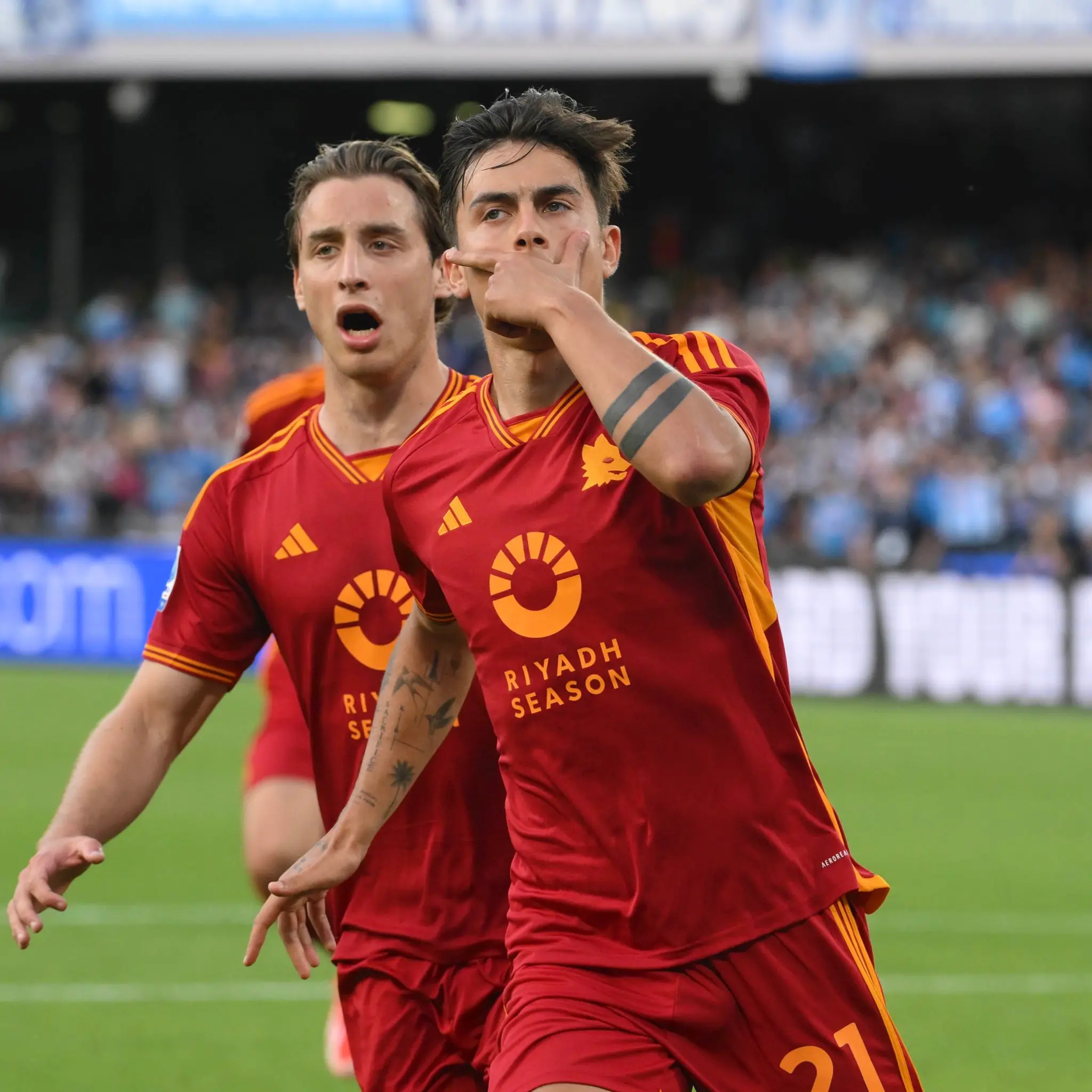 dybala gol napoli roma
