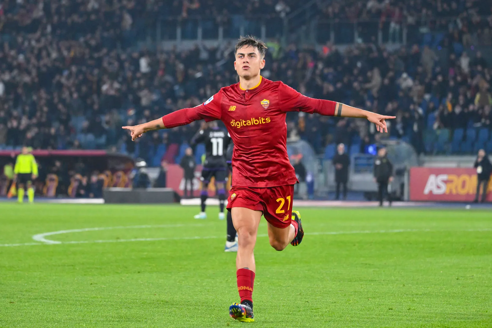 dybala gol roma fiorentina
