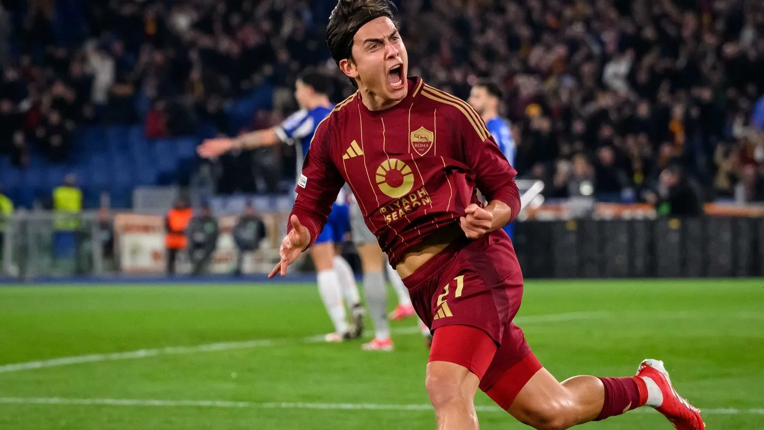 dybala gol roma porto