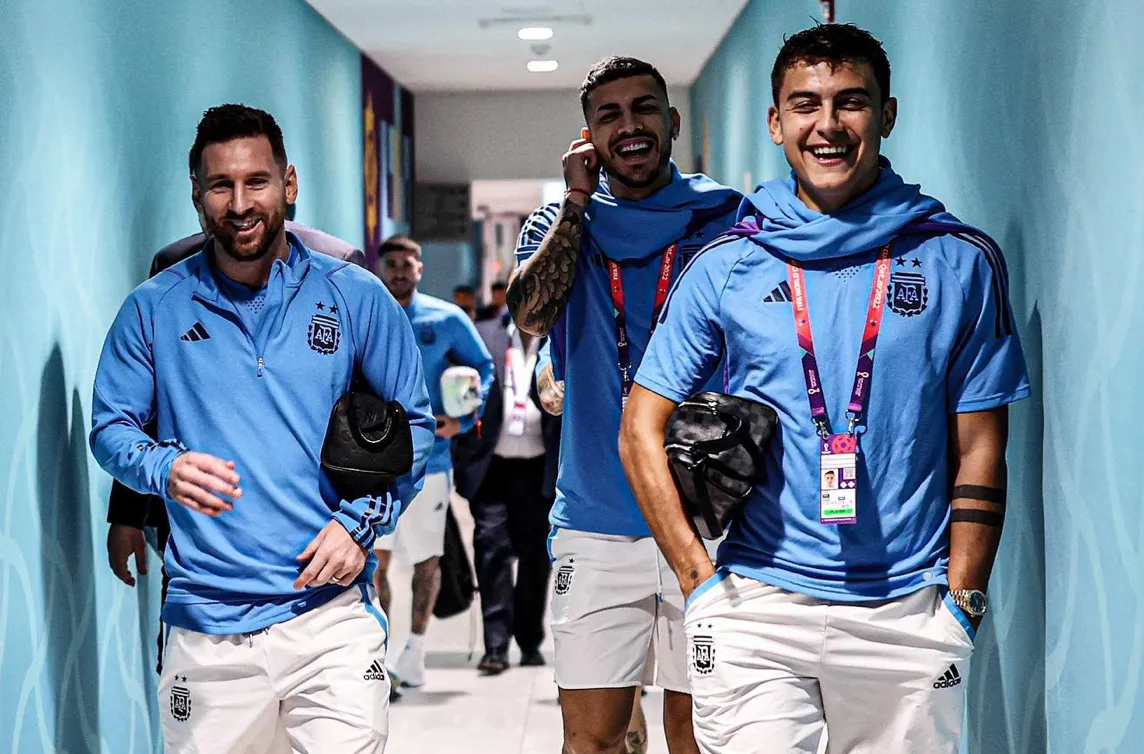 dybala messi e paredes ig