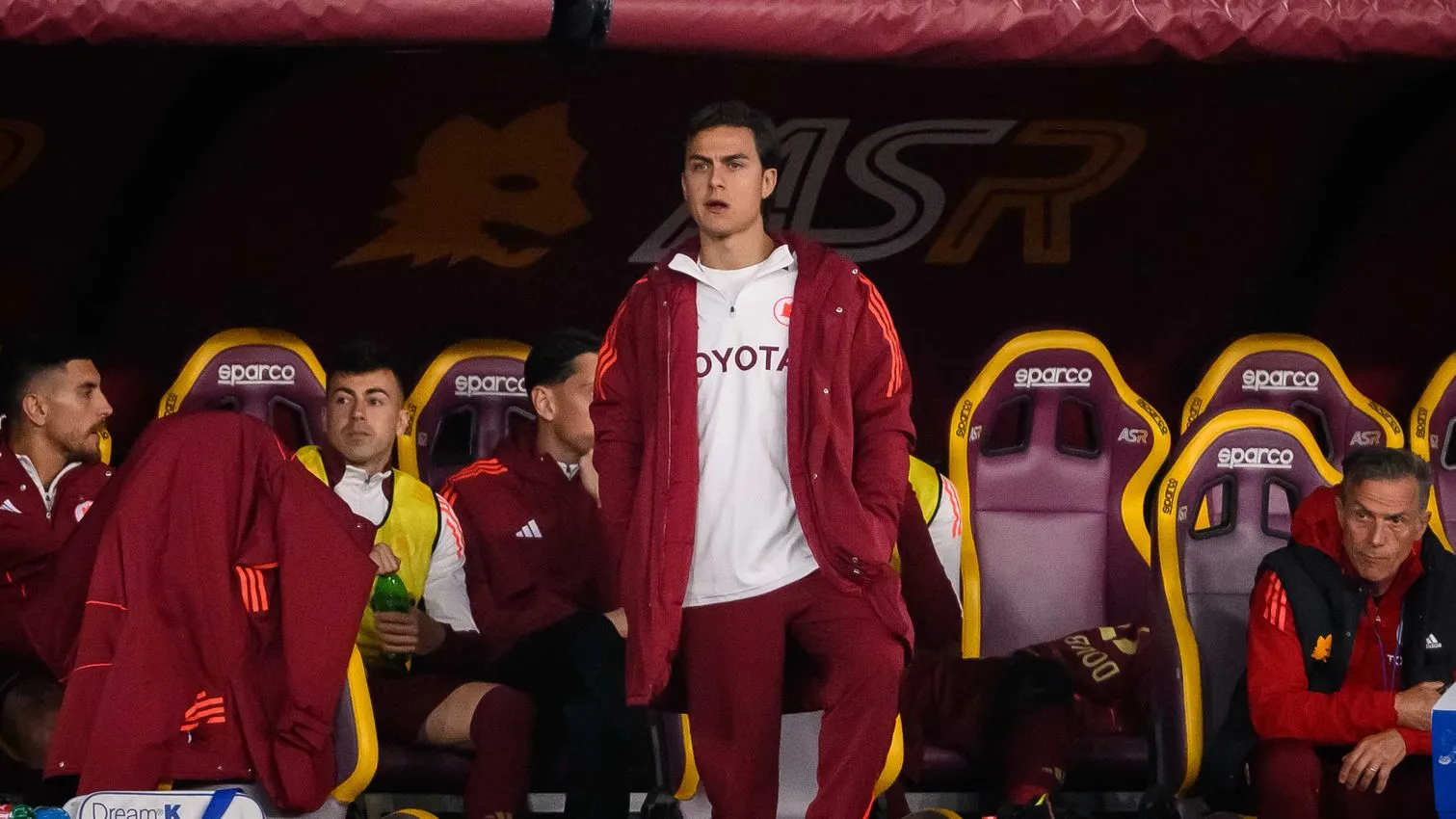 dybala panchina roma verona