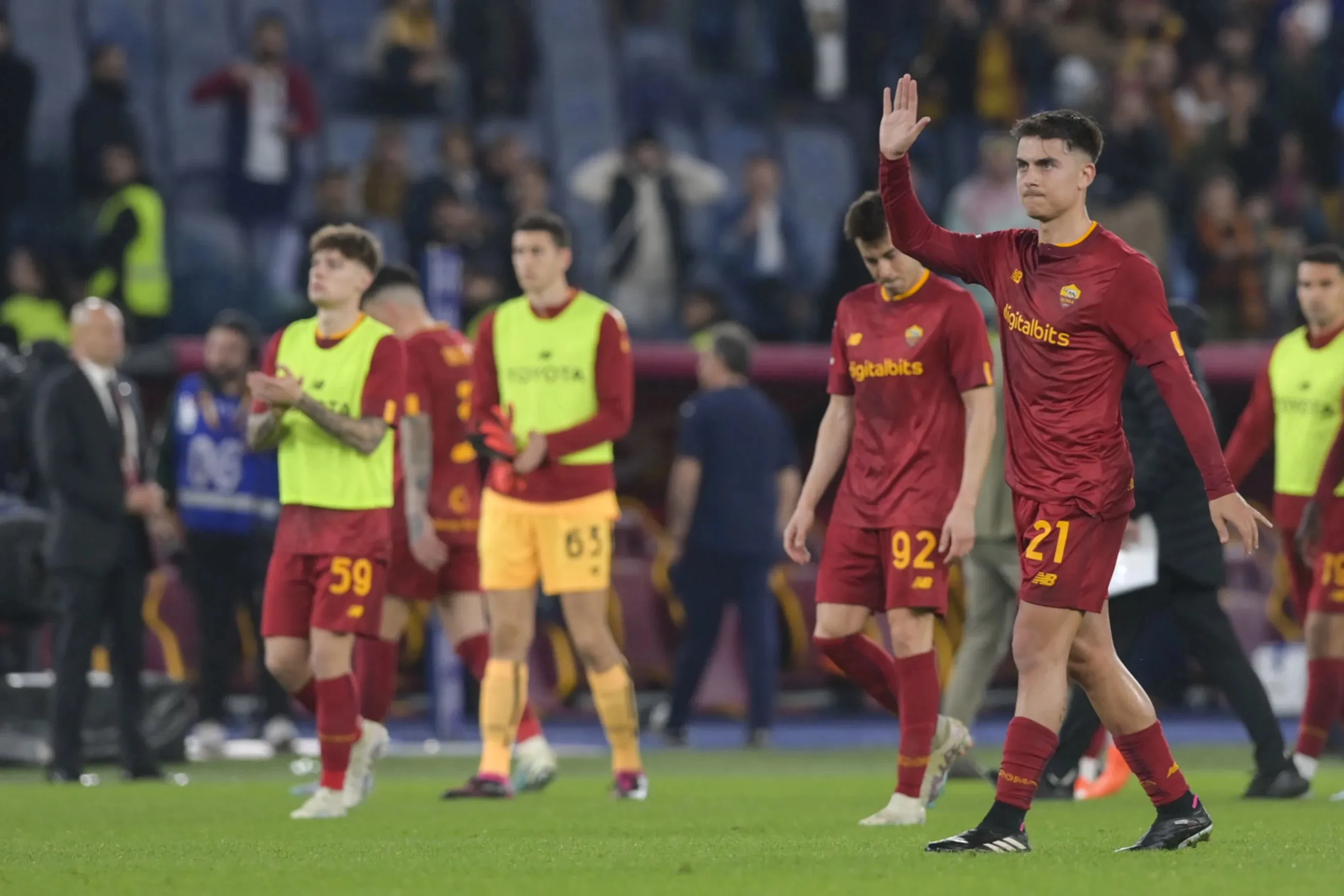 dybala roma sassuolo finale