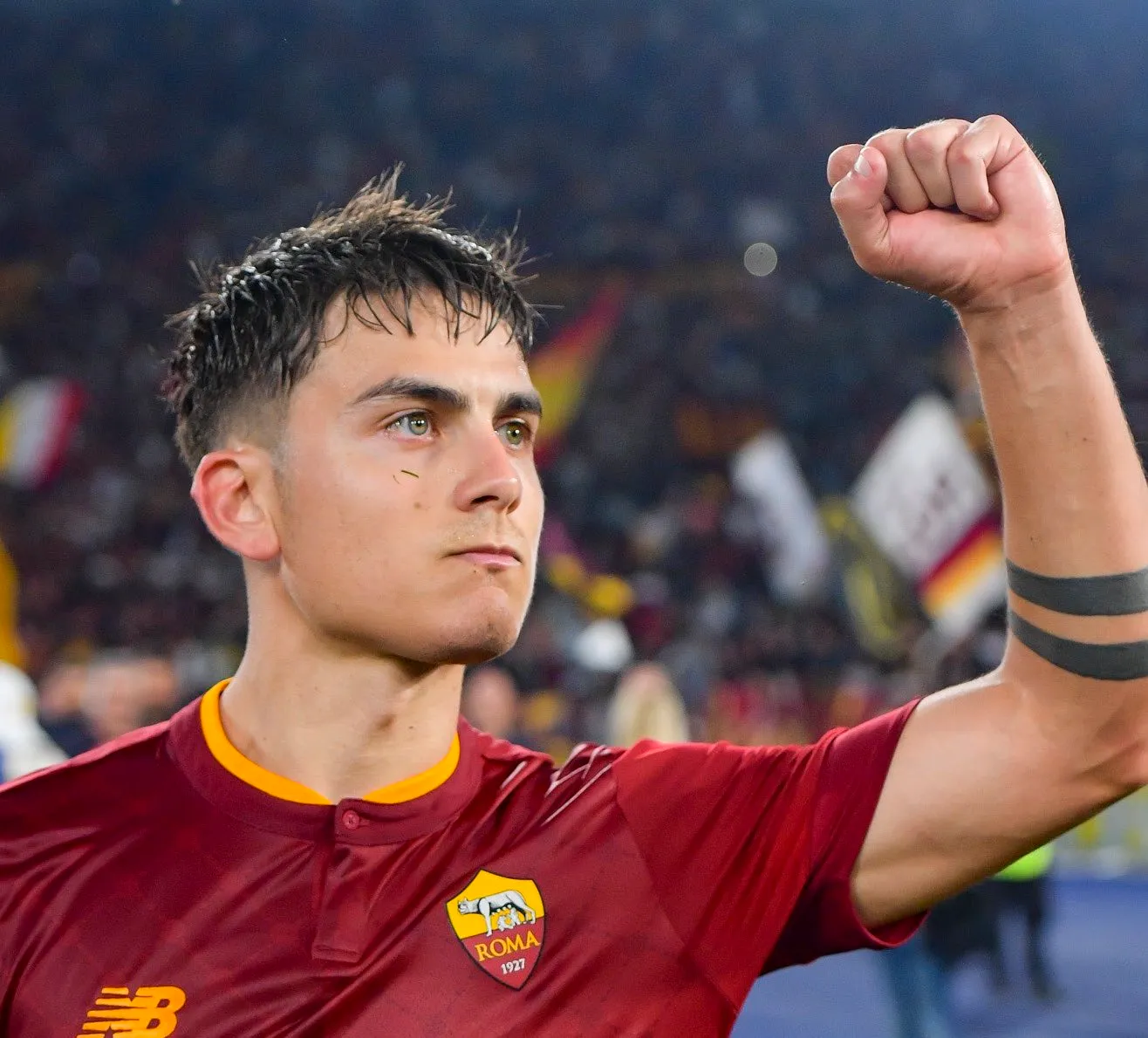 dybala roma spezia gol esultanza